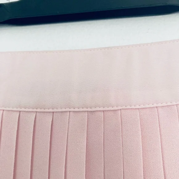 Elegant Pink Pleated Skirt - Picture 4 of 8